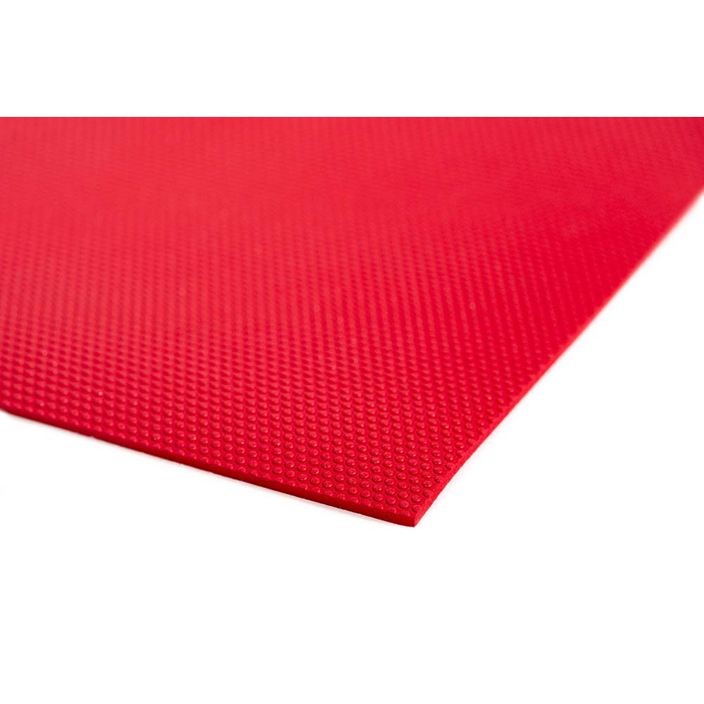 SeaDek 40" x 80" 5mm Sheet Ruby Red Embossed - 1016mm x 2032mm x 5mm - 23875-18444