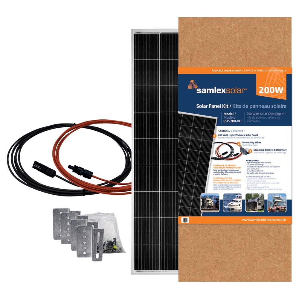 Samlex 200W Solar Panel Kit - SSP-200-KIT