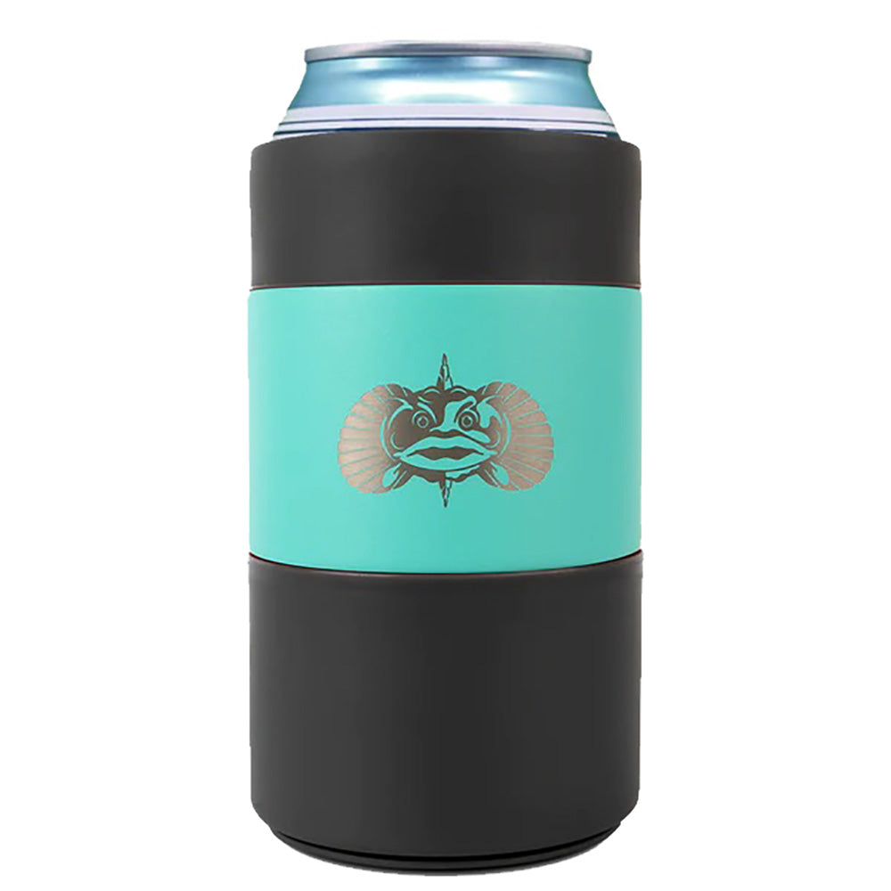 Toadfish Non-Tipping Can Cooler + Adapter - 12oz - Teal - 1013