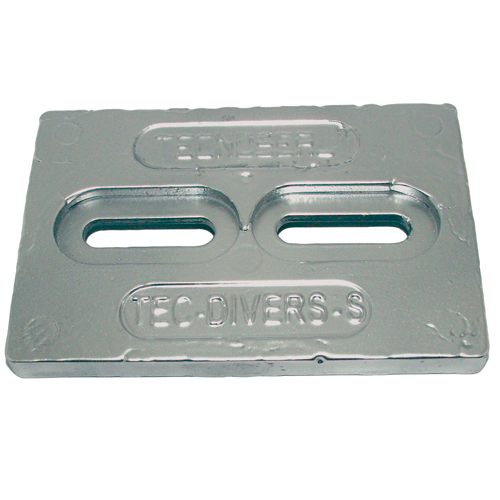 Tecnoseal Mini Magnesium Plate Anode 6" x 4" x 1/2" - TEC-DIVERS-SMG