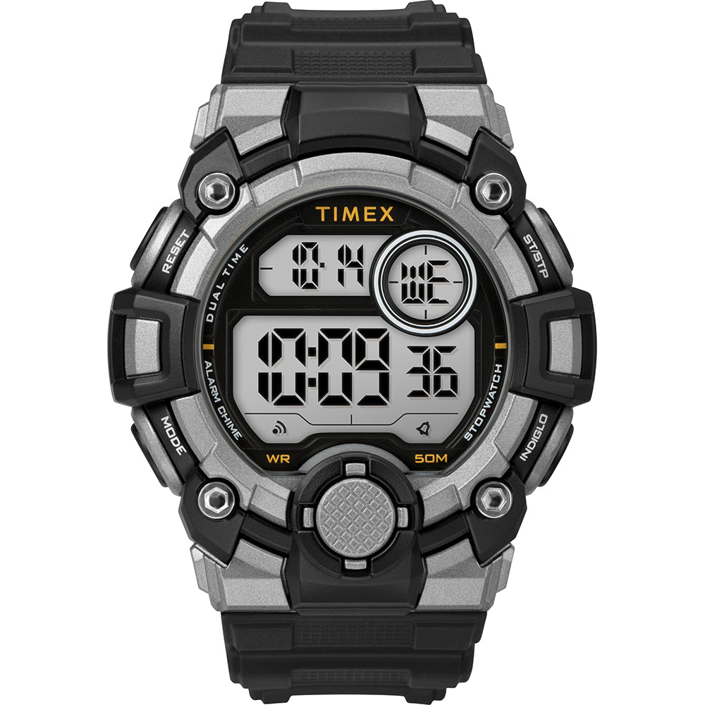 Timex Men's A-Game DGTL 50mm Watch - Black/Grey - TW5M27700JV
