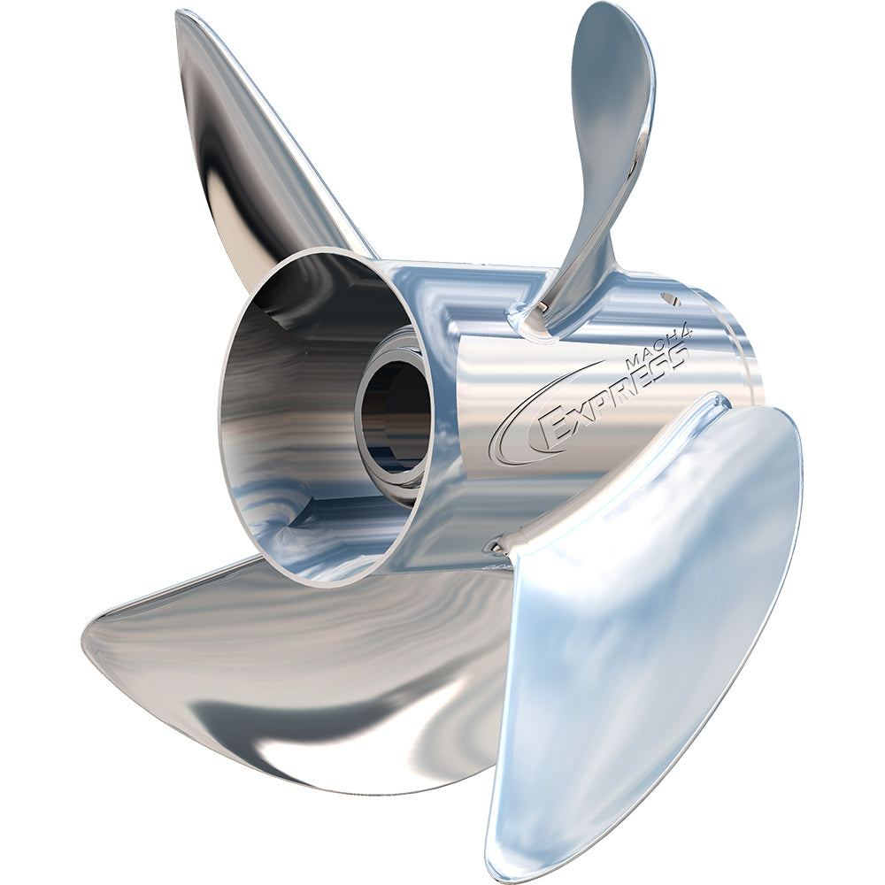 Turning Point Express® Mach4™ - Left Hand - Stainless Steel Propeller - EX-1423-4L - 4-Blade - 14.3" x 23 Pitch - 31502341
