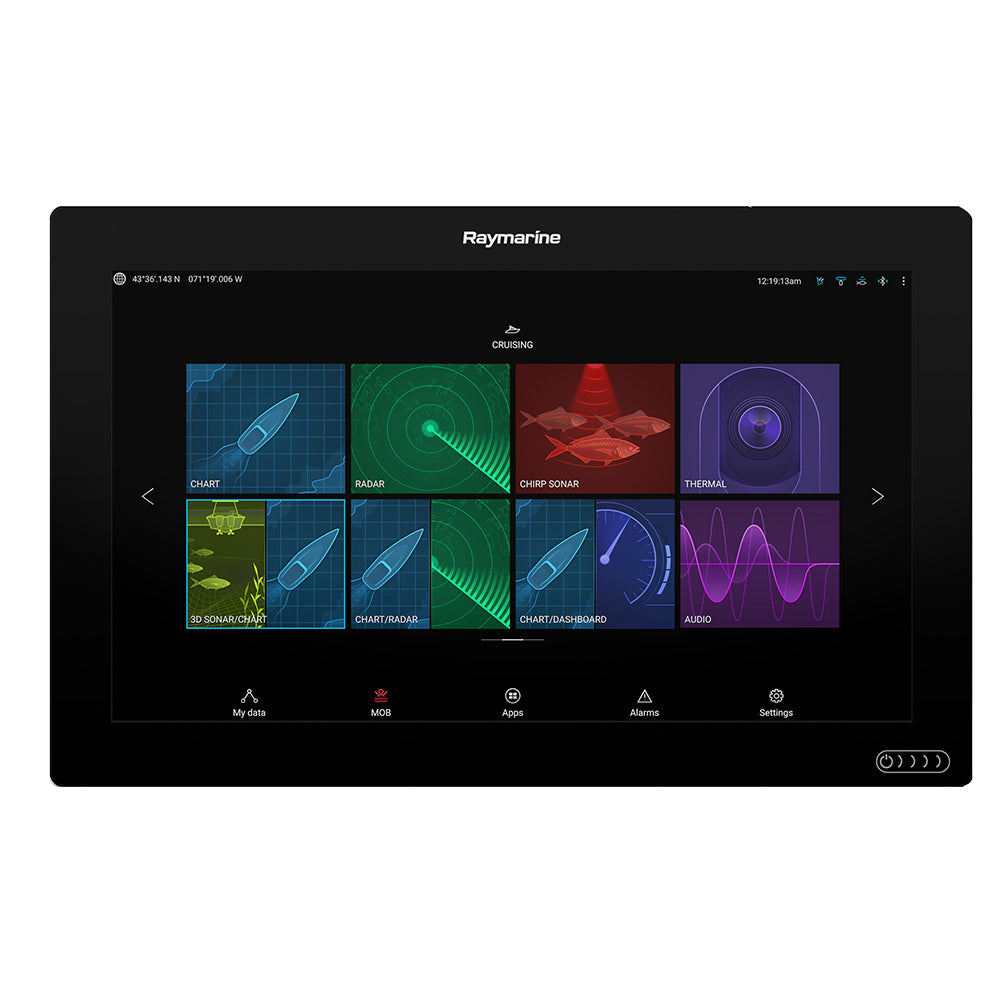 Raymarine Axiom XL 19 18.5" Multifunction Display Kit w/RCR-SD Alarm & Cable - T70428