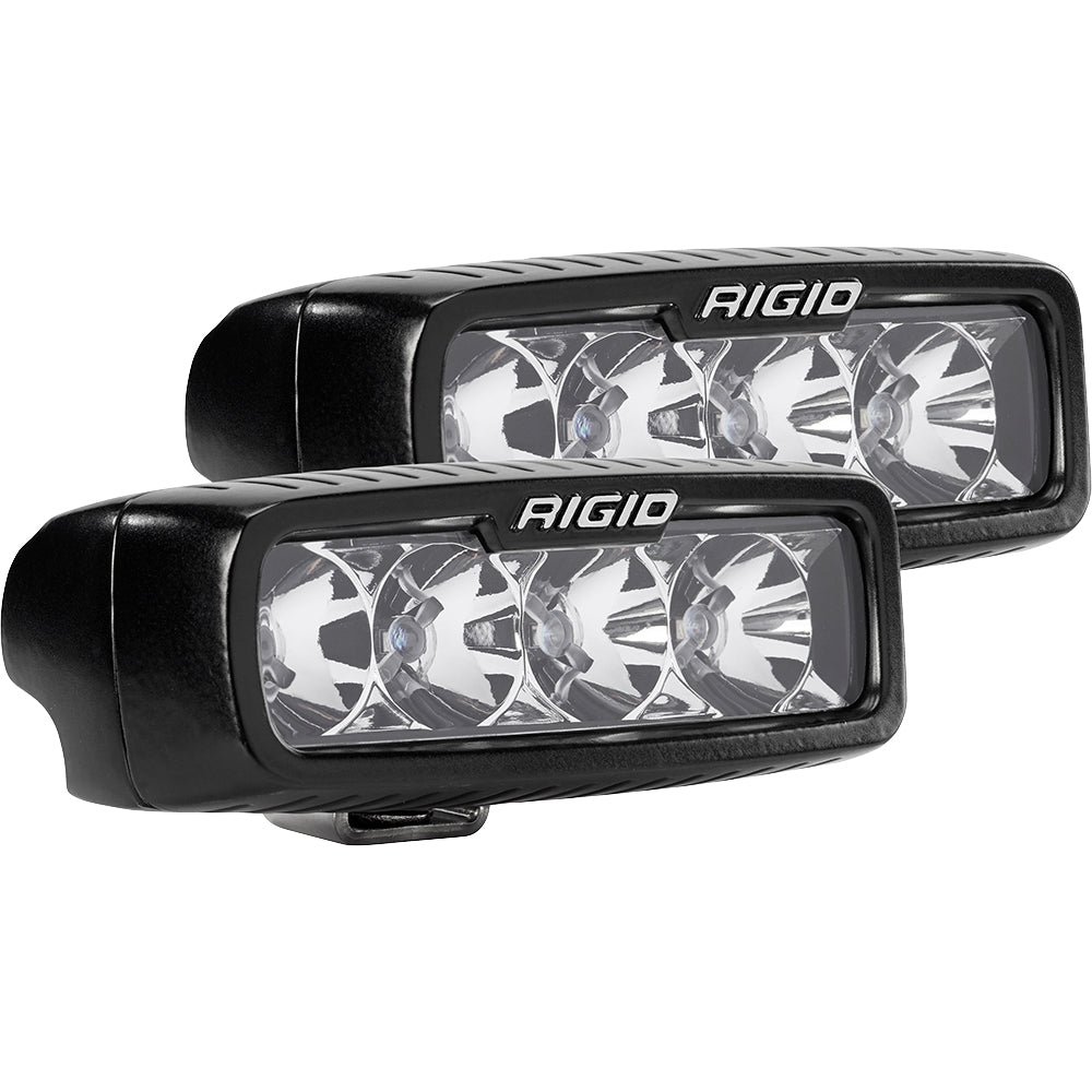 RIGID Industries SR-Q Series PRO Flood LED - Pair - Black - 905113