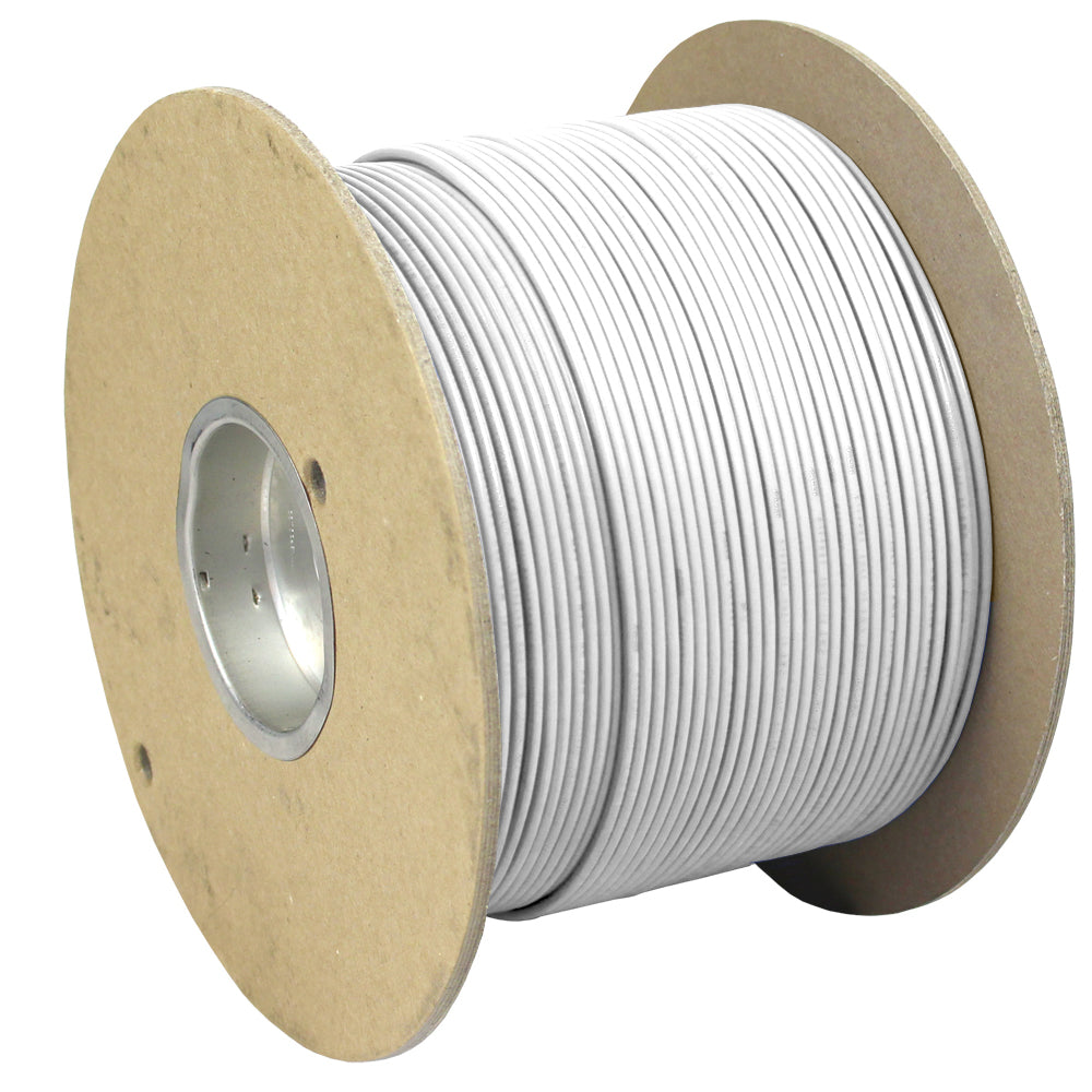 Pacer White 14 AWG Primary Wire - 1,000' - WUL14WH-1000