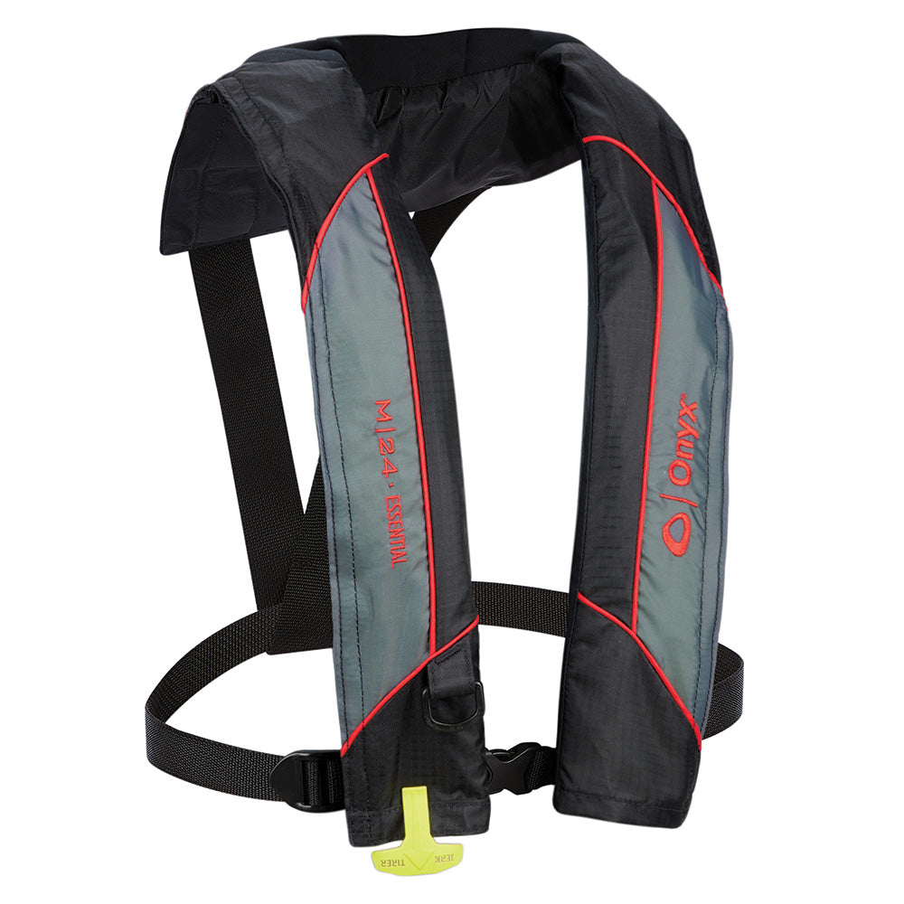 Onyx M-24 Essential Manual Inflatable Life Jacket - Red - Adult Universal - 131200-100-004-23
