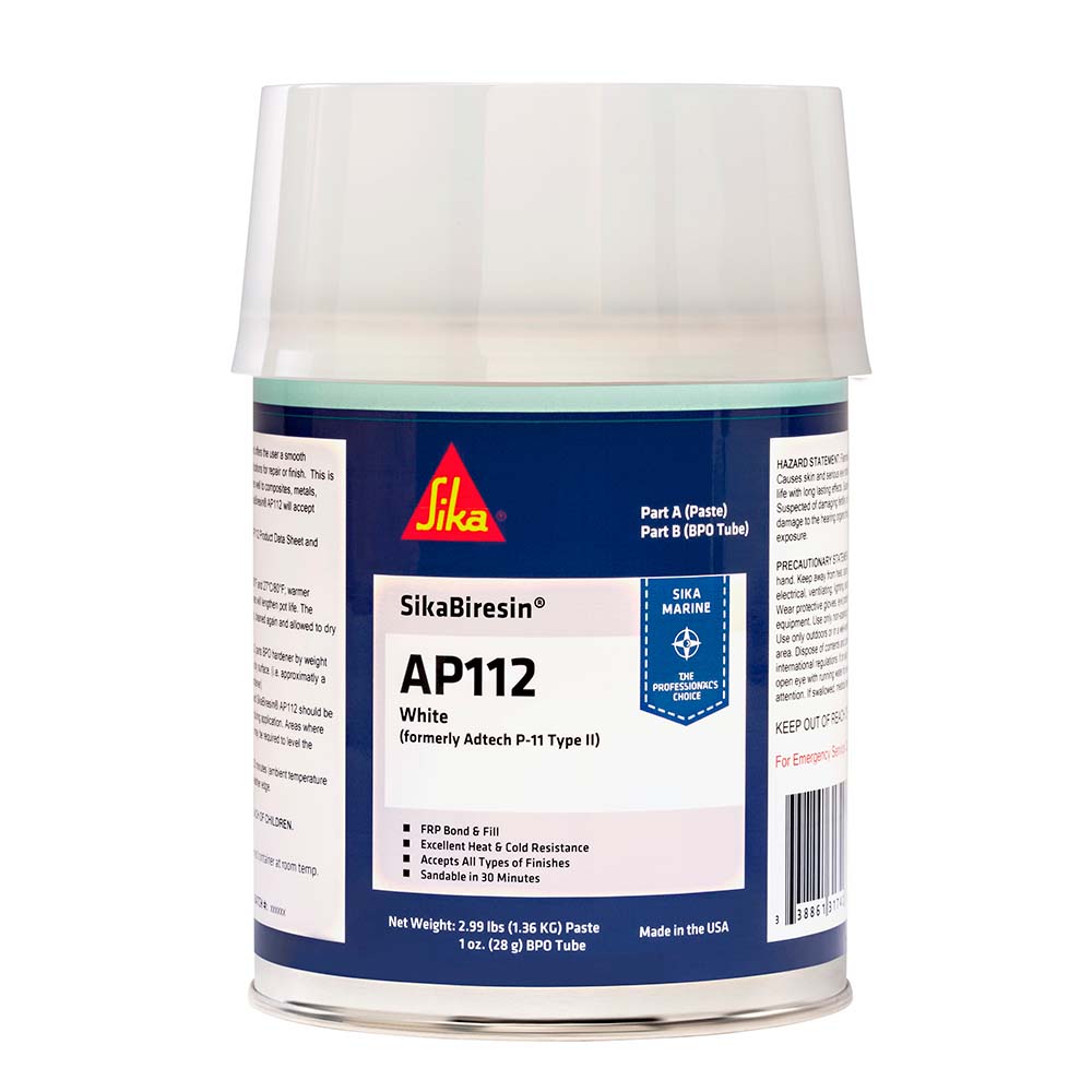 Sika SikaBiresin® AP112 White Quart BPO Hardener Required - 609802