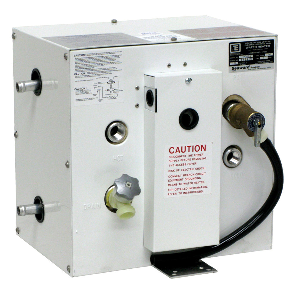 Whale Seaward 3 Gallon Hot Water Heater w/Side Heat Exchanger - White Epoxy - 120V - 1500W - S300W