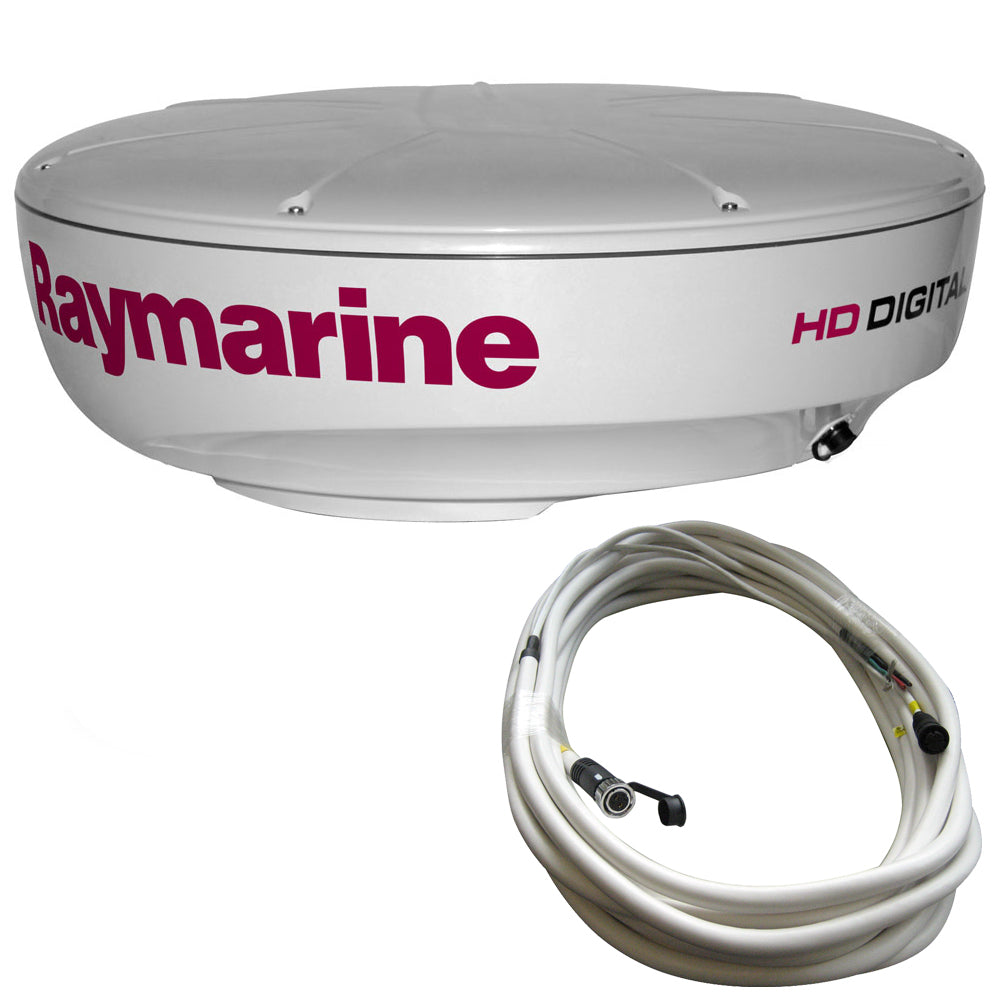 Raymarine RD424HD 4kW Digital Radar Dome w/10M Cable - T70169