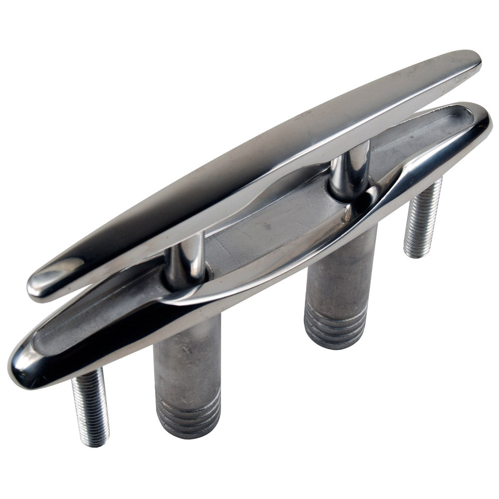 Whitecap Pull Up Stainless Steel Cleat - 8" - 6710