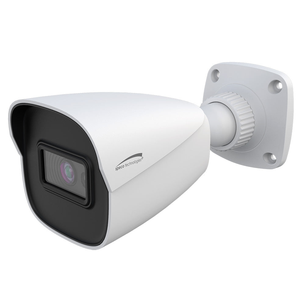 Speco 4MP AI Bullet Camera w/2.8mm Lens - White Housing w/Junction Box (POE) - O4B6N