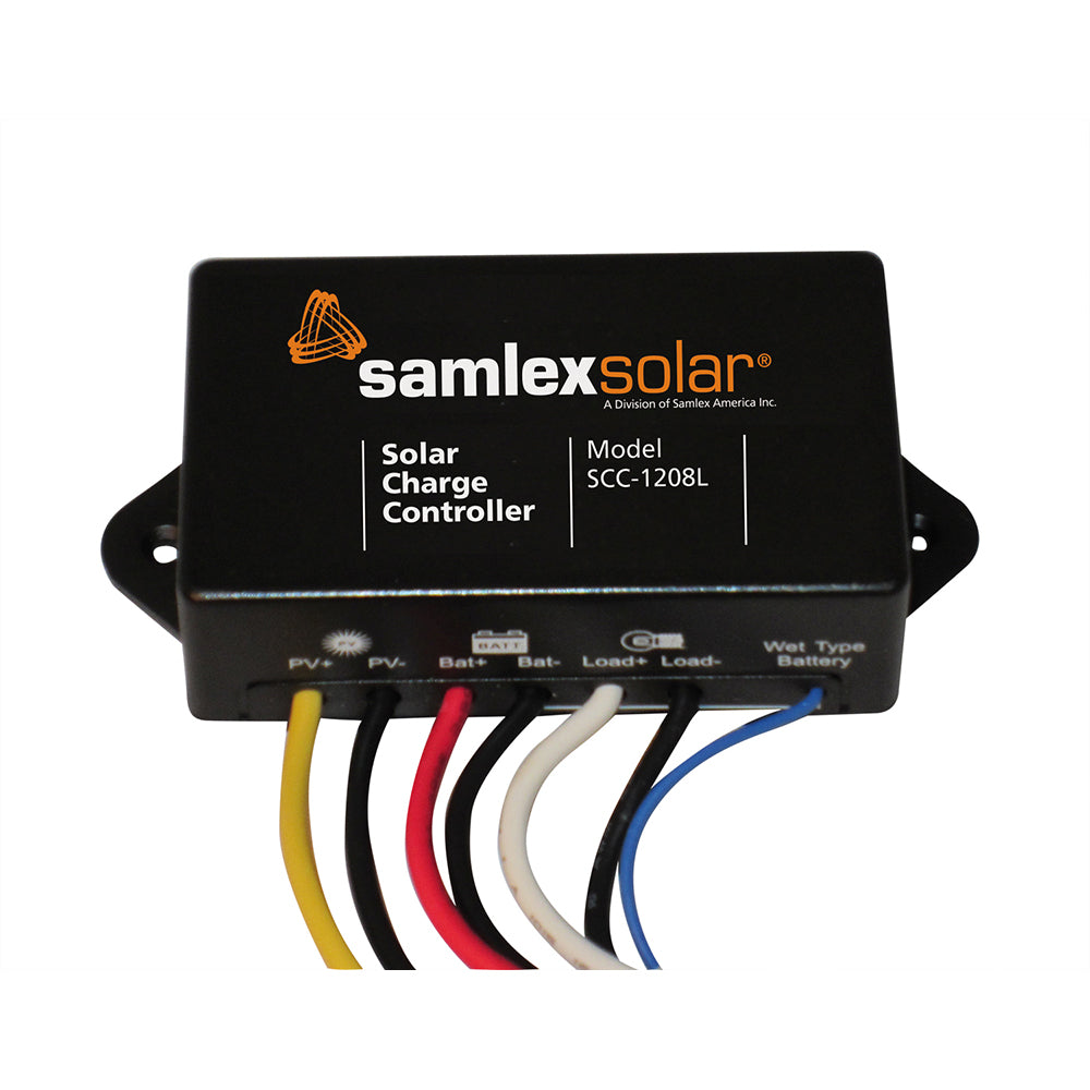 Samlex Solar Charge Controller - 12V - 8A - SCC-1208L
