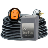 SmartPlug RV Kit 30 Amp 30' Dual Configuration Cordset - Black (SPX X Park Power) & Non Metallic Inlet - Gray - R30303BM30PG