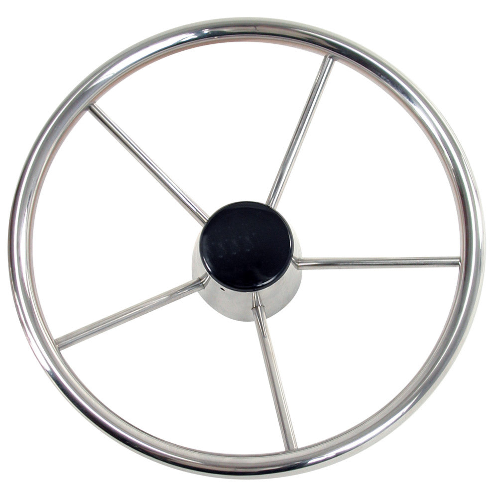 Whitecap Destroyer Steering Wheel - 13-1/2" Diameter - S-9001B
