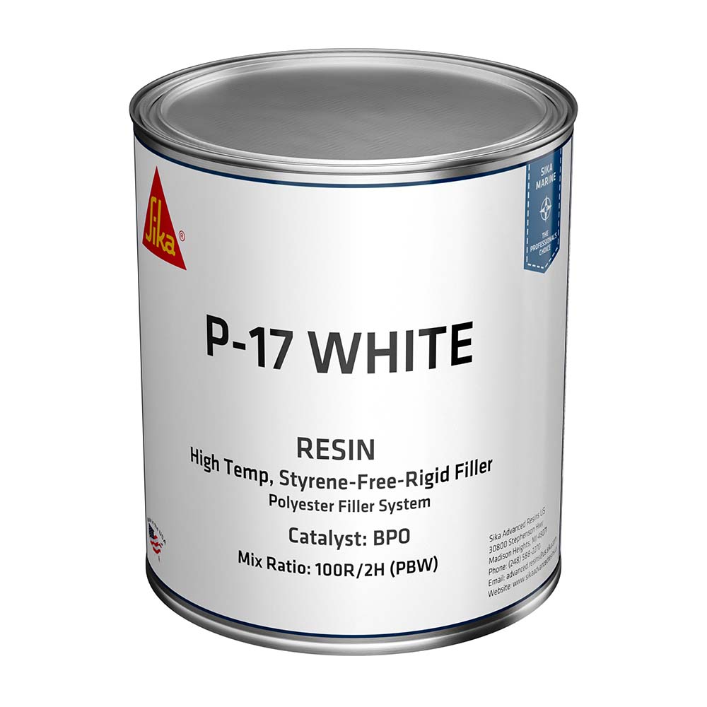 Sika SikaBiresin® AP017 White Base Quart Can BPO Hardener Required - 658975