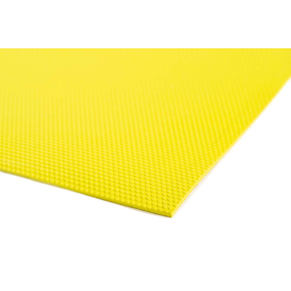SeaDek 18" x 38" 5mm Small Sheet Sunburst Yellow Embossed - 457mm x 965mm x 5mm - 23901-80293