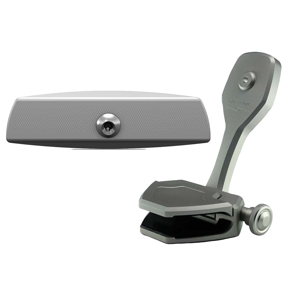 PTM Edge Mirror/Bracket Kit w/VR-140 Elite Mirror & ZXR-300 (Titanium Grey) - P12848-1300TEBGR
