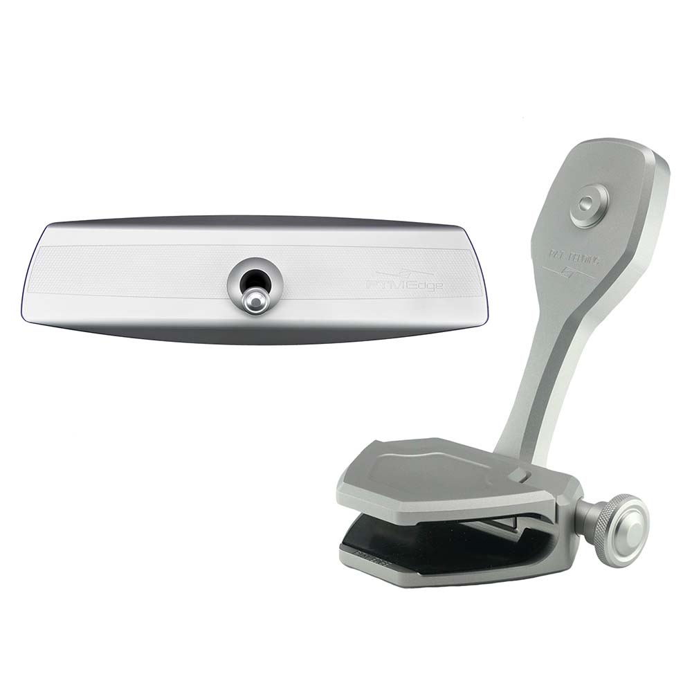 PTM Edge Mirror/Bracket Kit w/VR-140 Elite Mirror & ZXR-300 (Silver) - P12848-1300TEBCL