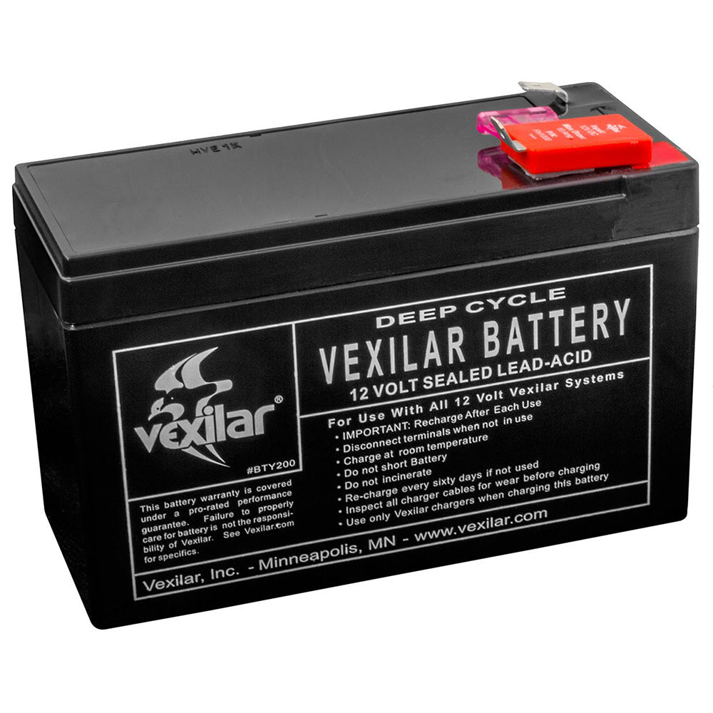 Vexilar 12V/9 AMP Lead-Acid Battery - V-100