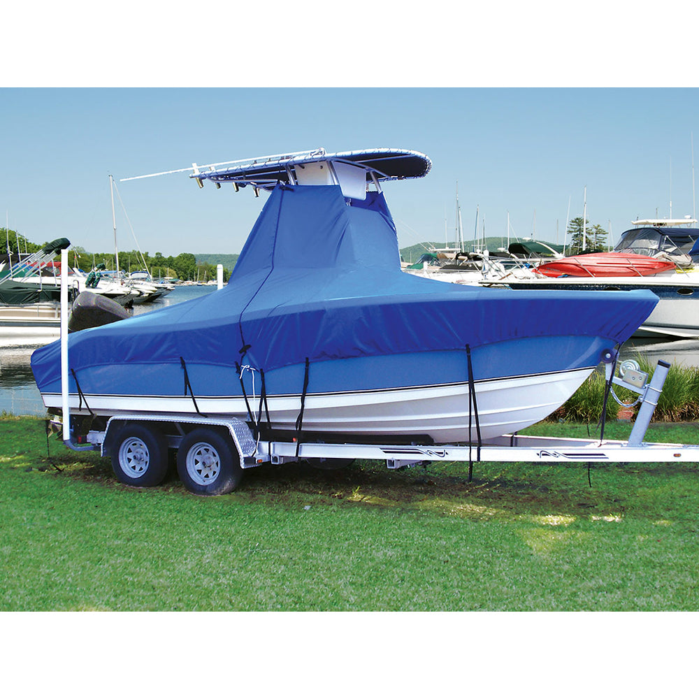 Taylor Made T-Top Boat Semi-Custom Cover 23'5" - 24'4" x 102" - Blue - 74306OB