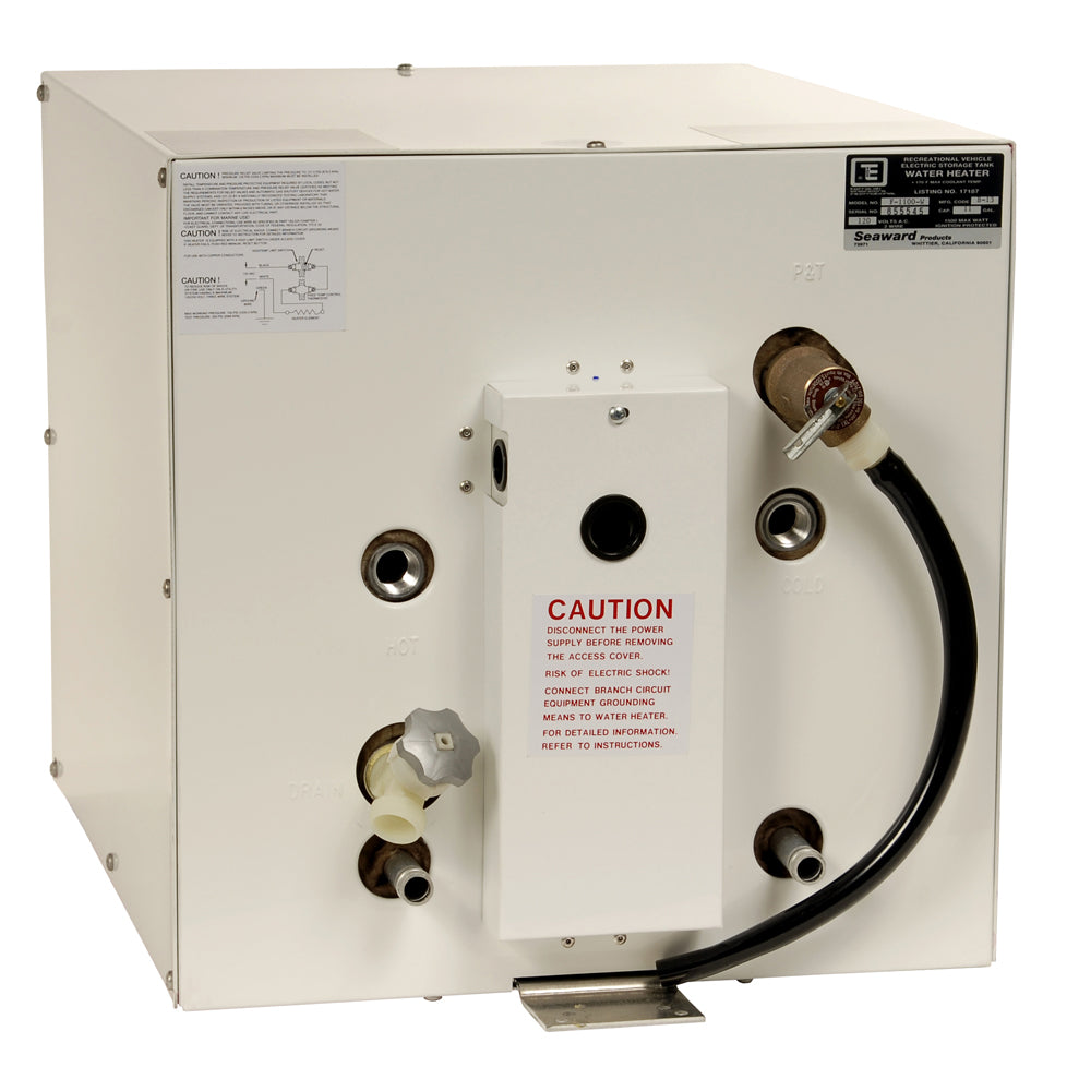 Whale Seaward 11 Gallon Hot Water Heater w/Front Heat Exchanger - White Epoxy - 120V - 1500W - F1100W