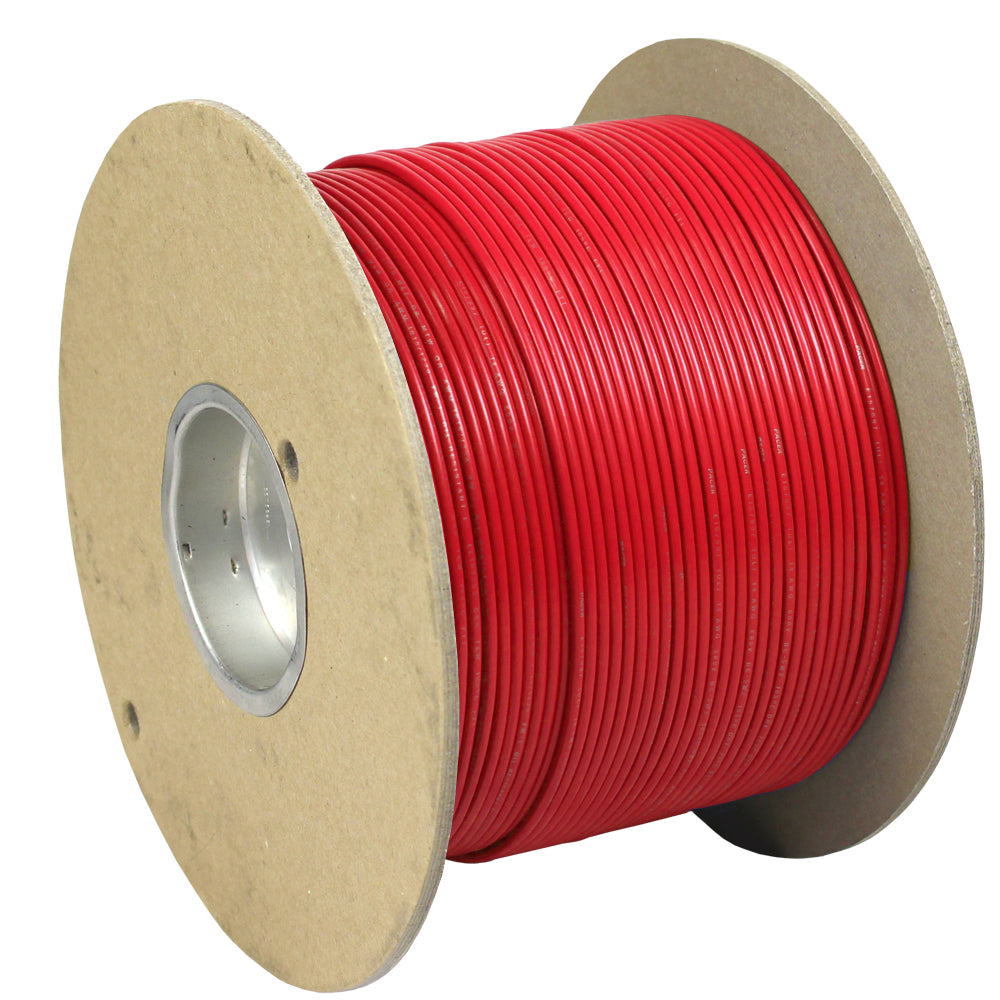 Pacer Red 18 AWG Primary Wire - 1,000' - WUL18RD-1000