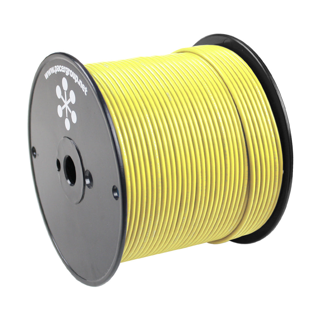 Pacer Yellow 16 AWG Primary Wire - 500' - WUL16YL-500