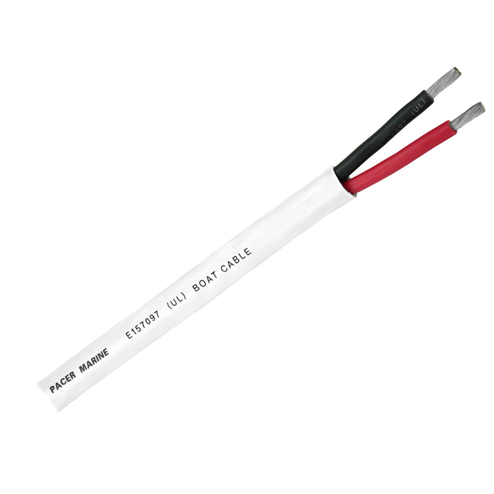 Pacer Duplex 2 Conductor Cable - 100' - 12/2 AWG - Red, Black - WR12/2DC-100