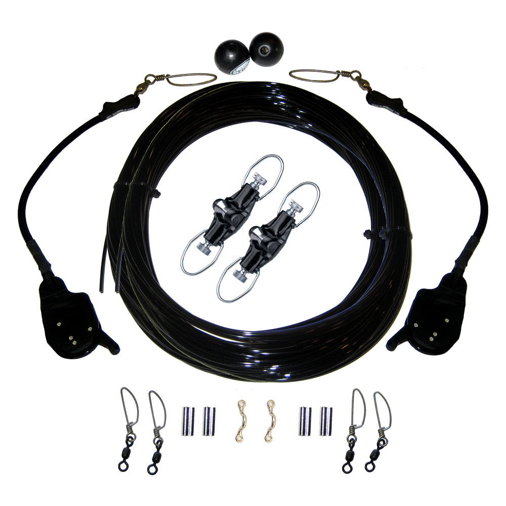 Rupp Single Rigging Kit W/Lok-Ups & Nok-Outs - 160' Black Mono - CA-0172-MO