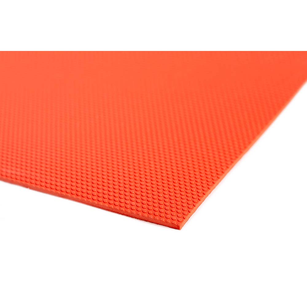 SeaDek 18" x 74" 5mm Long Sheet Sunset Orange Embossed - 457mm x 1879mm x 5mm - 23897-80246