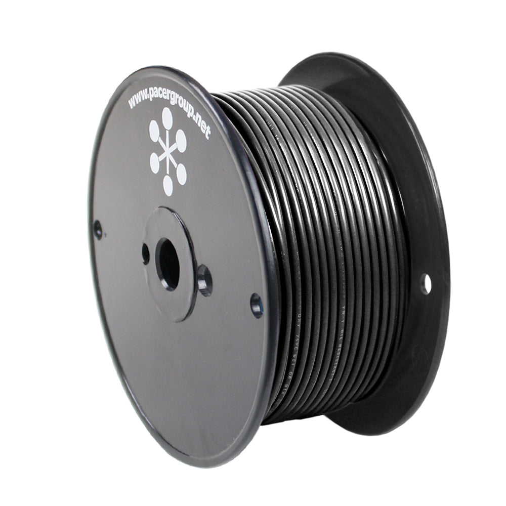 Pacer Black 12 AWG Primary Wire - 250' - WUL12BK-250