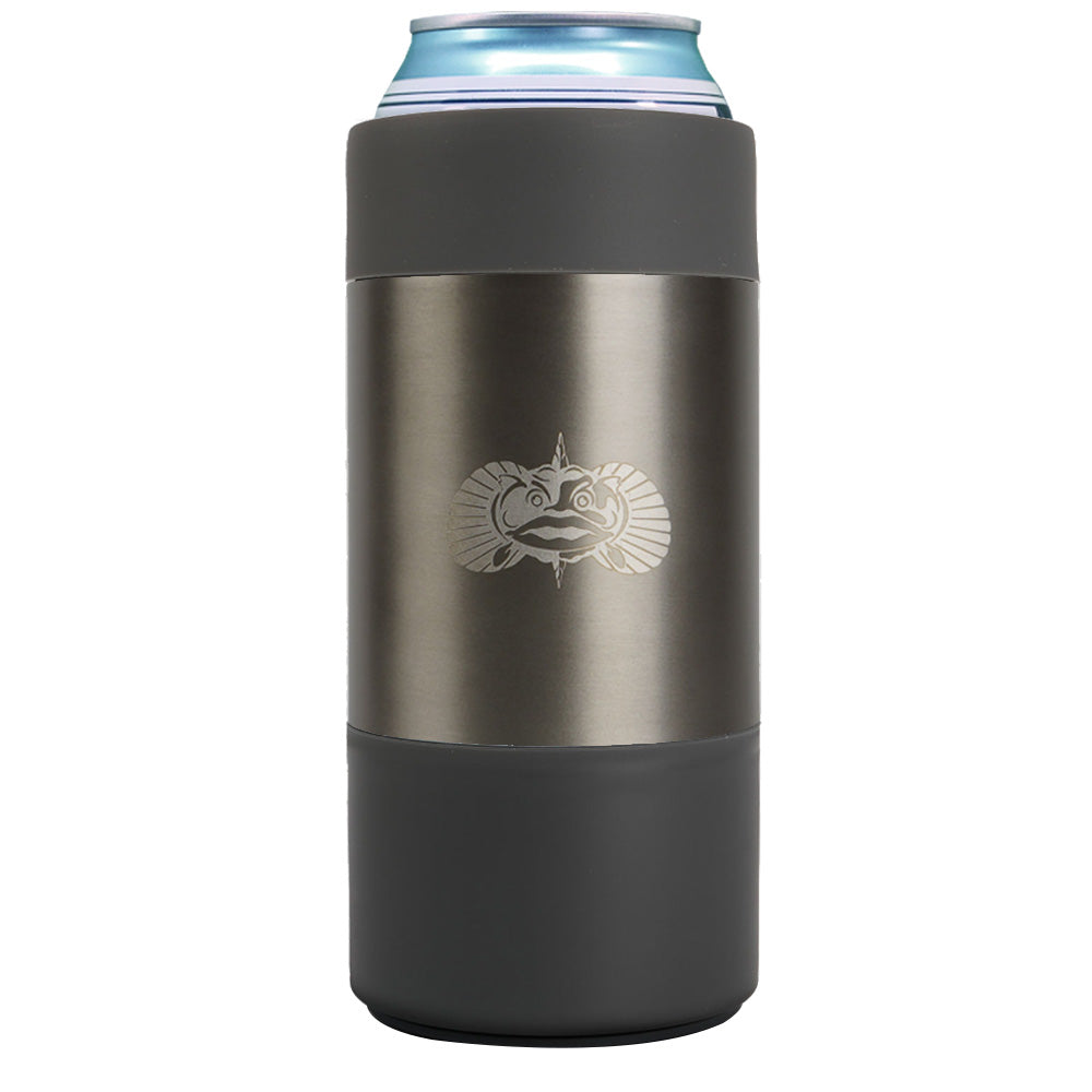 Toadfish Non-Tipping 16oz Can Cooler - Graphite - 1126