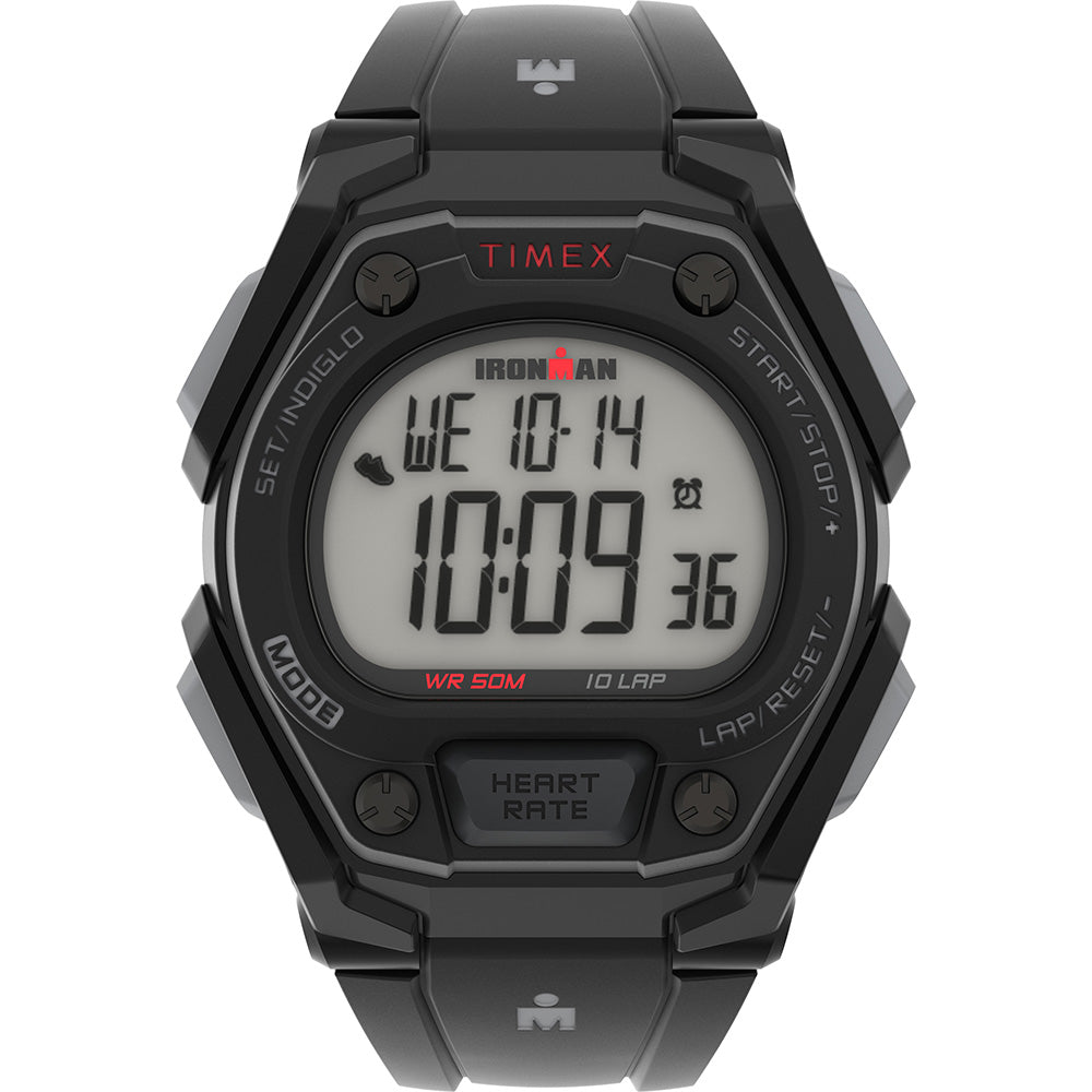 Timex Men's Ironman Classic w/Activity & HR - Black - TW5M49500