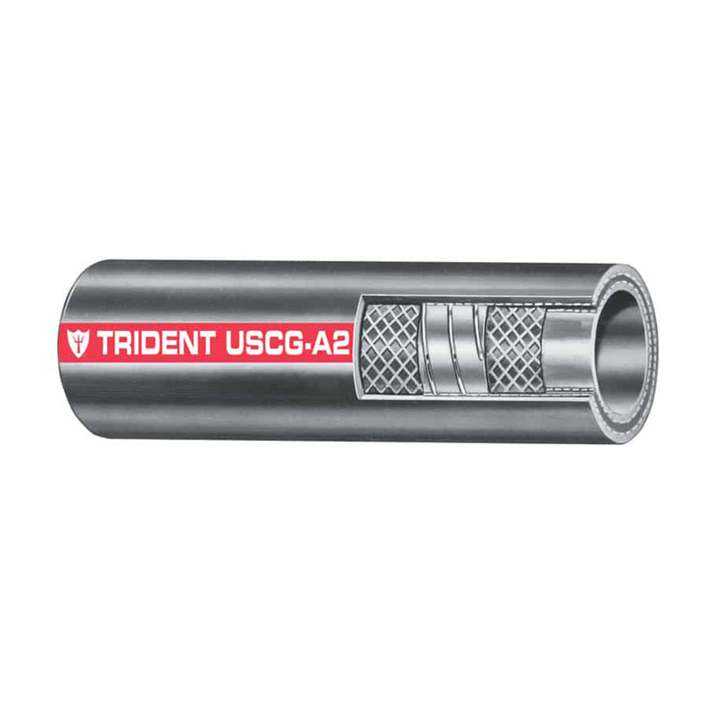 Trident Marine 2" x 50' Coil Type A2 Fuel Fill Hose - 327-2006