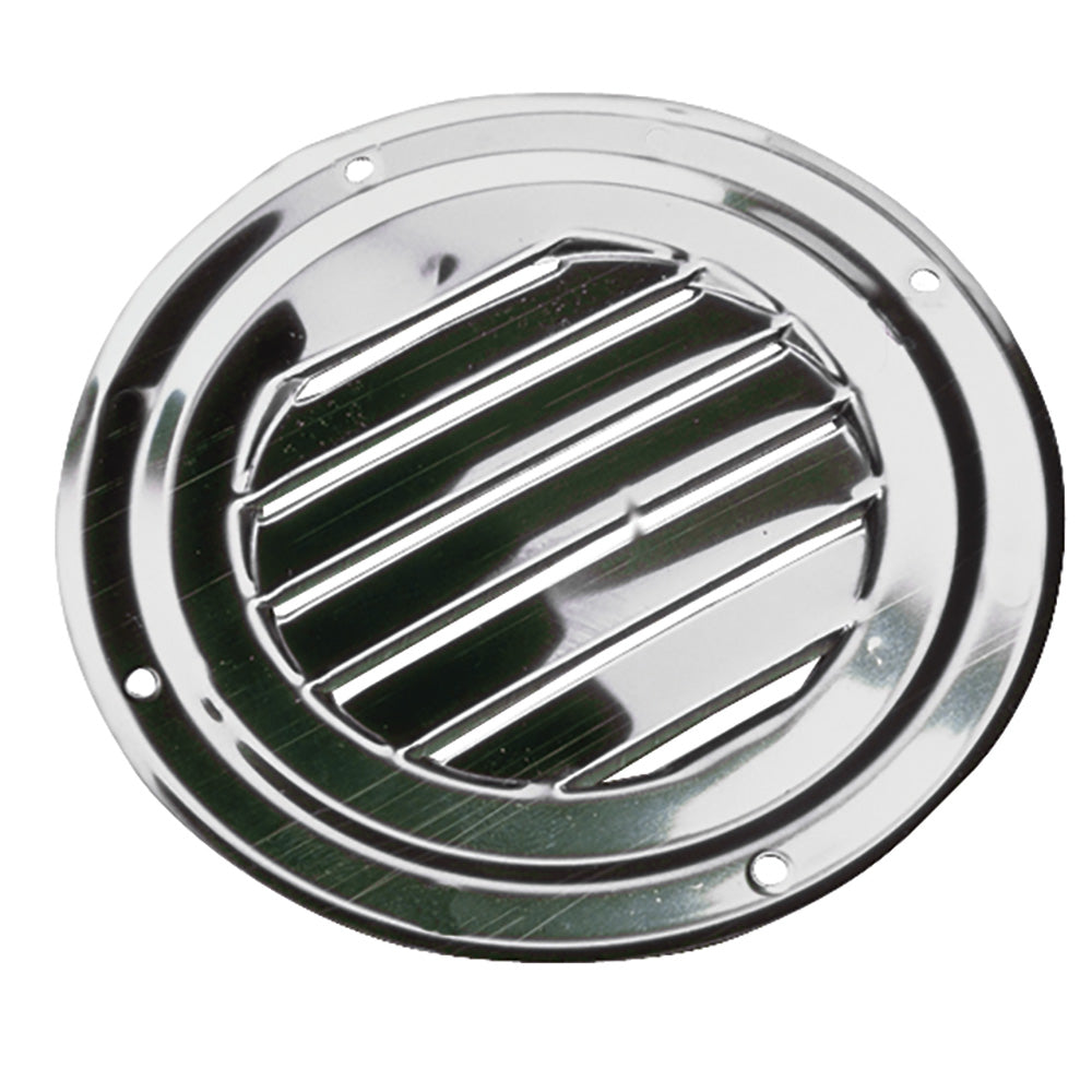 Sea-Dog Stainless Round Louvered Vent - 4" - 331424
