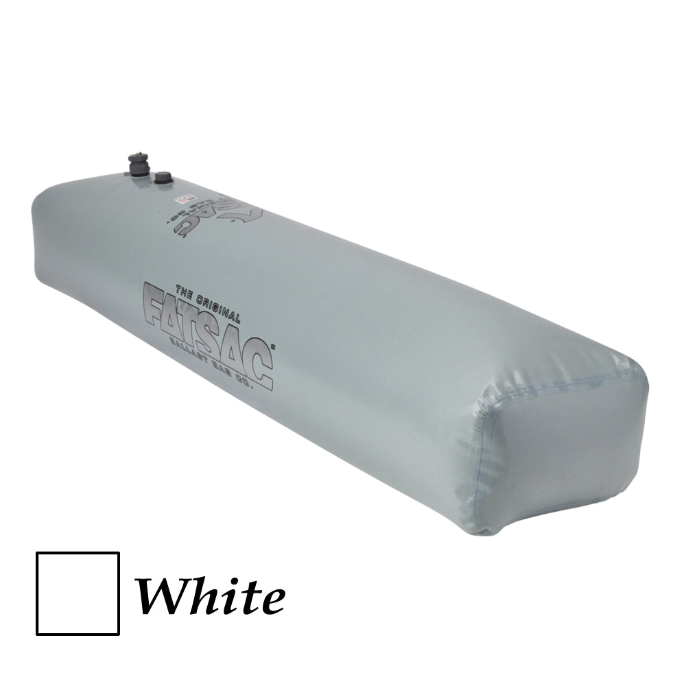 FATSAC Tube Fat Sac Ballast Bag - 370lbs - White - W704-WHITE