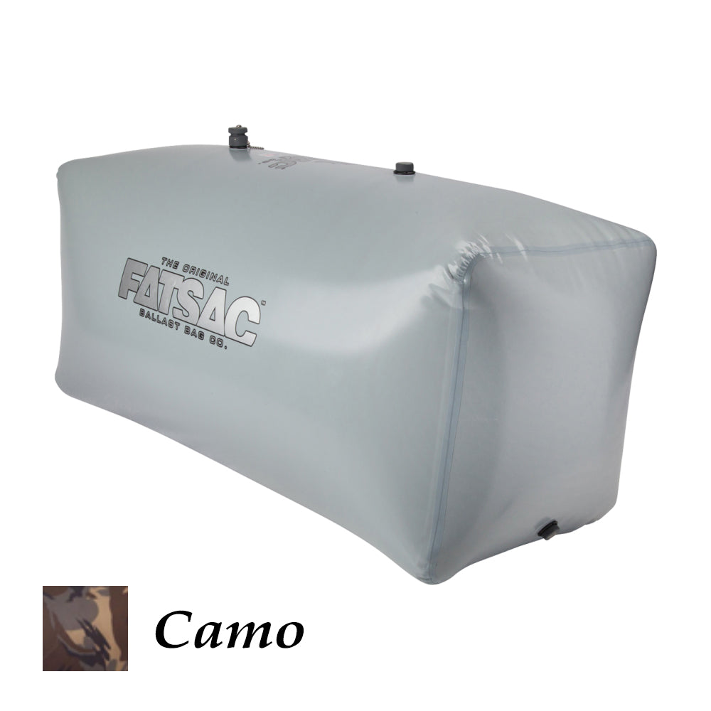 FATSAC Jumbo V-Drive Wakesurf Fat Sac Ballast Bag - 1100lbs - Camo - W719-CAMO