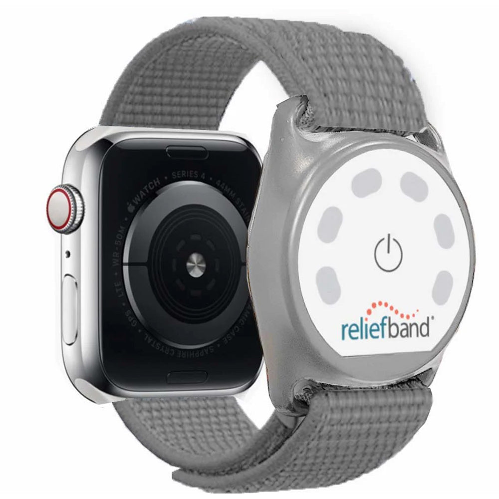 Reliefband Gray Apple Smart Watch Band - XL - SPTG-APLXL