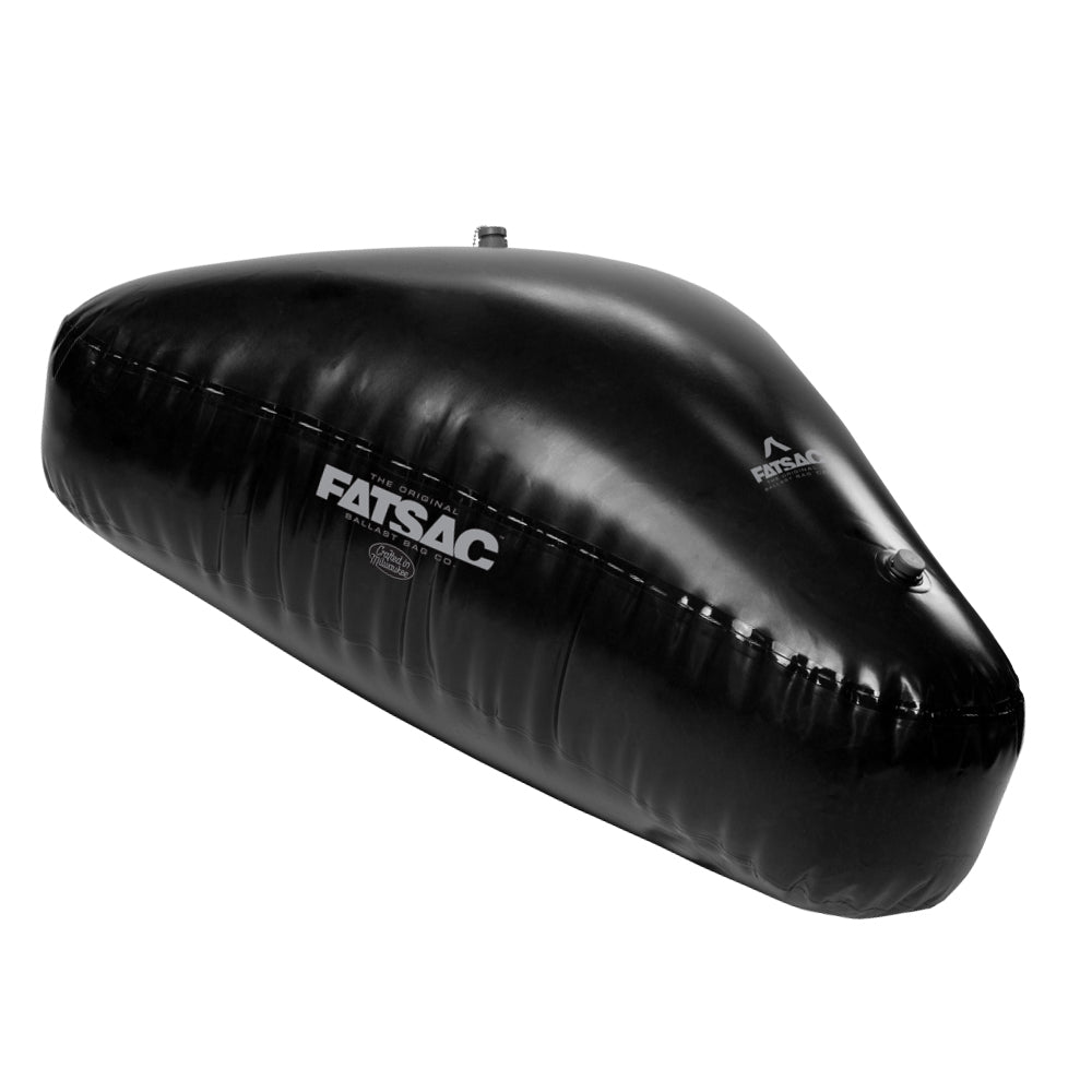 FATSAC Open Bow Triangle Fat Sac Ballast Bag - 650lbs - Black - W706-BLACK