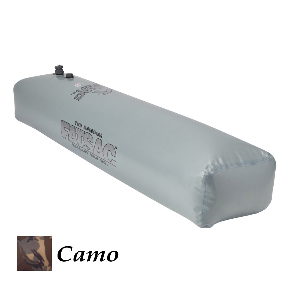 FATSAC Tube Fat Sac Ballast Bag - 370lbs - Camo - W704-CAMO
