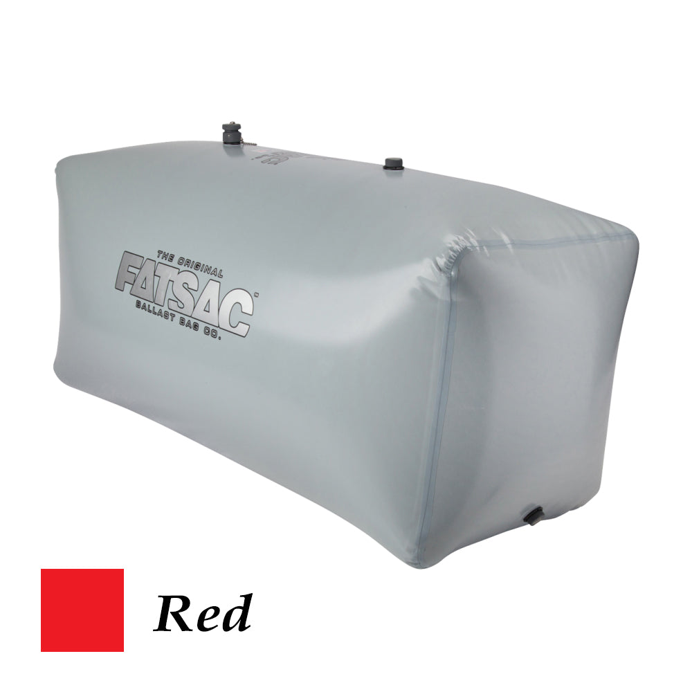 FATSAC Jumbo V-Drive Wakesurf Fat Sac Ballast Bag - 1100lbs - Red - W719-RED