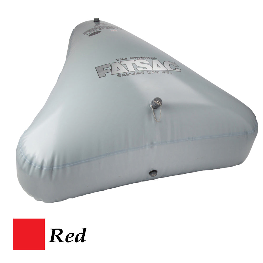 FATSAC Open Bow Triangle Fat Sac Ballast Bag - 650lbs - Red - W706-RED