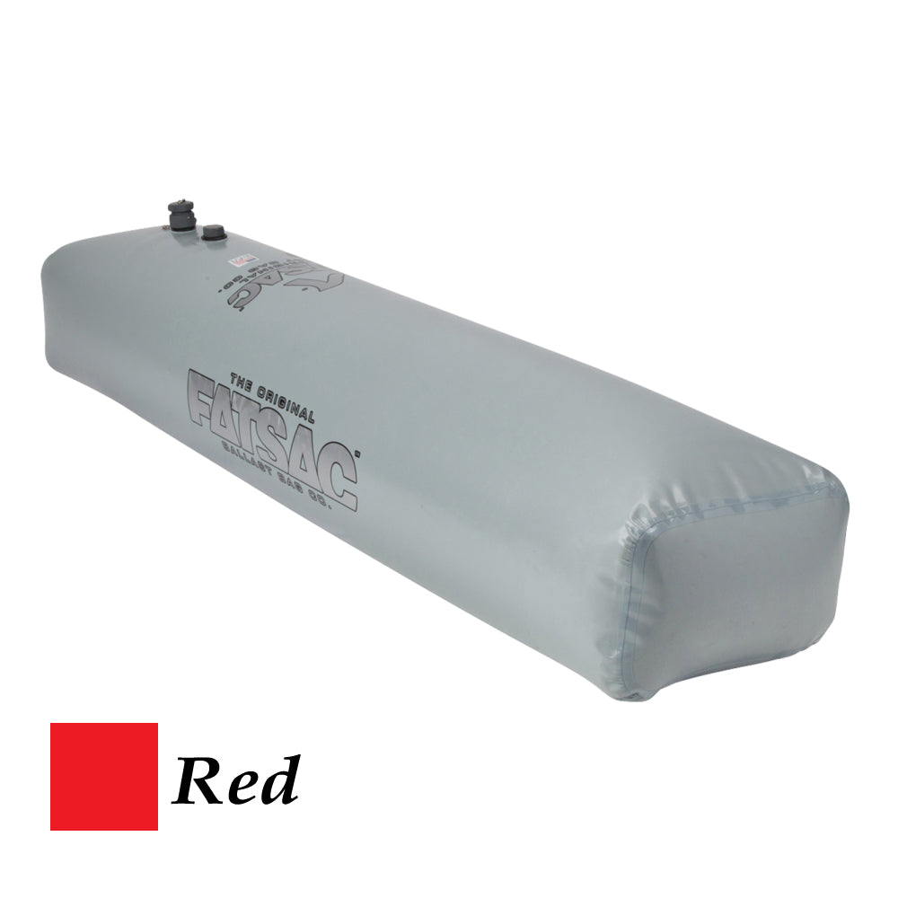 FATSAC Tube Fat Sac Ballast Bag - 370lbs - Red - W704-RED