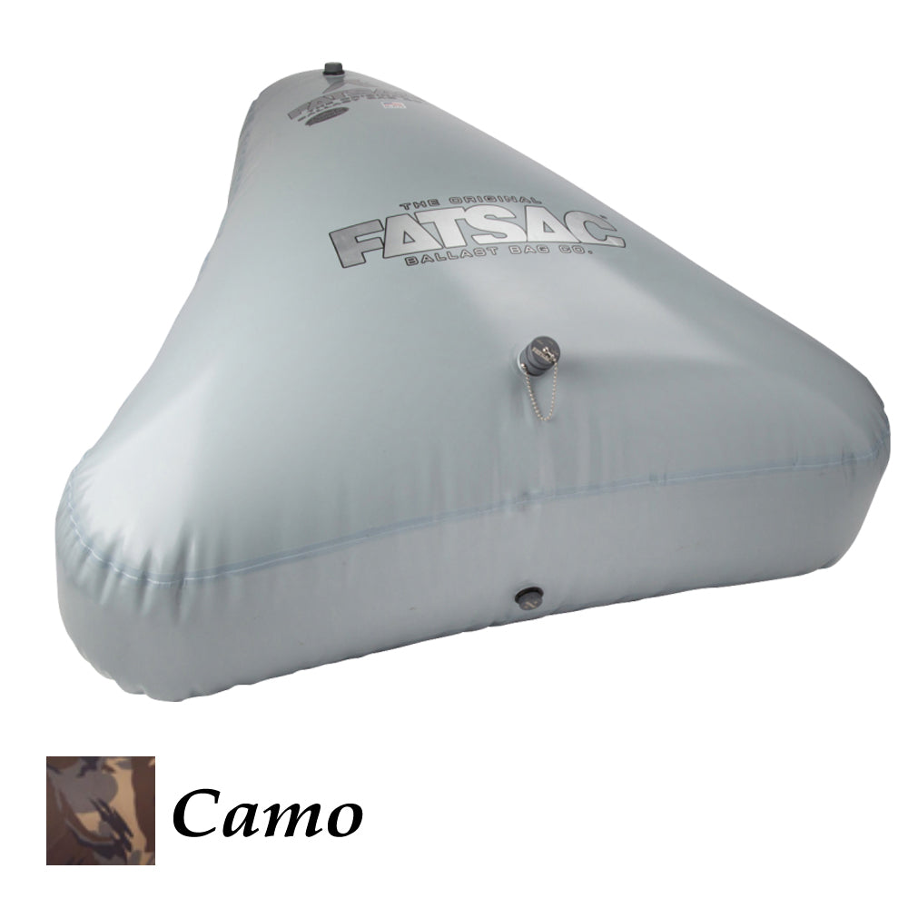 FATSAC Open Bow Triangle Fat Sac Ballast Bag - 650lbs - Camo - W706-CAMO