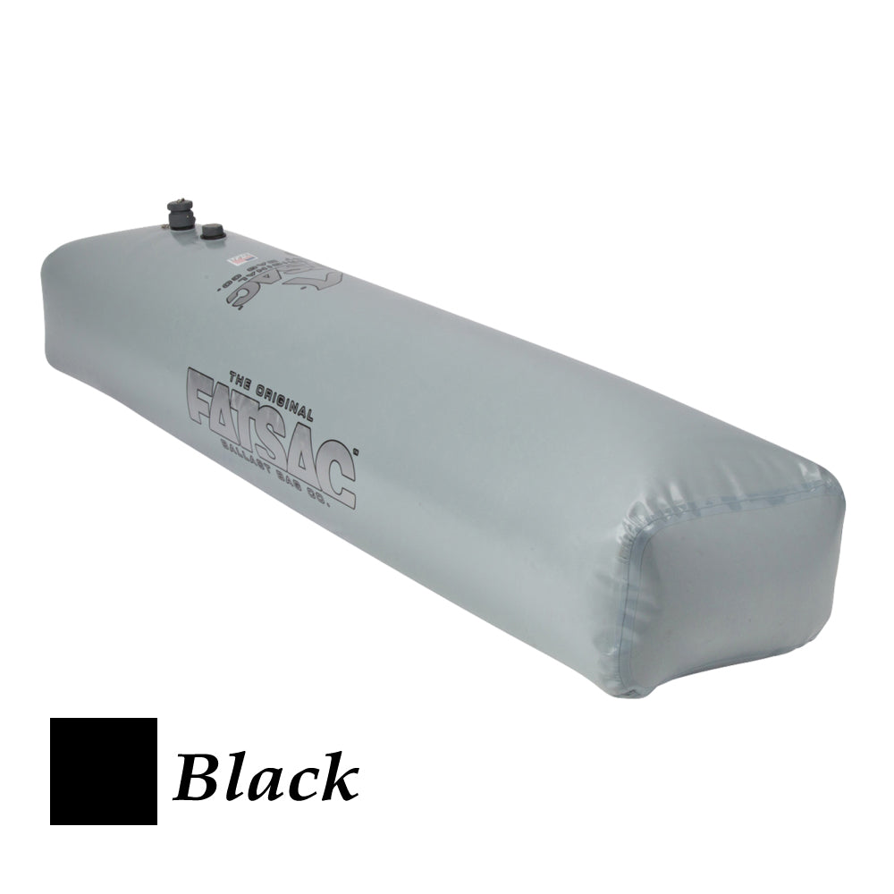 FATSAC Tube Fat Sac Ballast Bag - 370lbs - Black - W704-BLACK