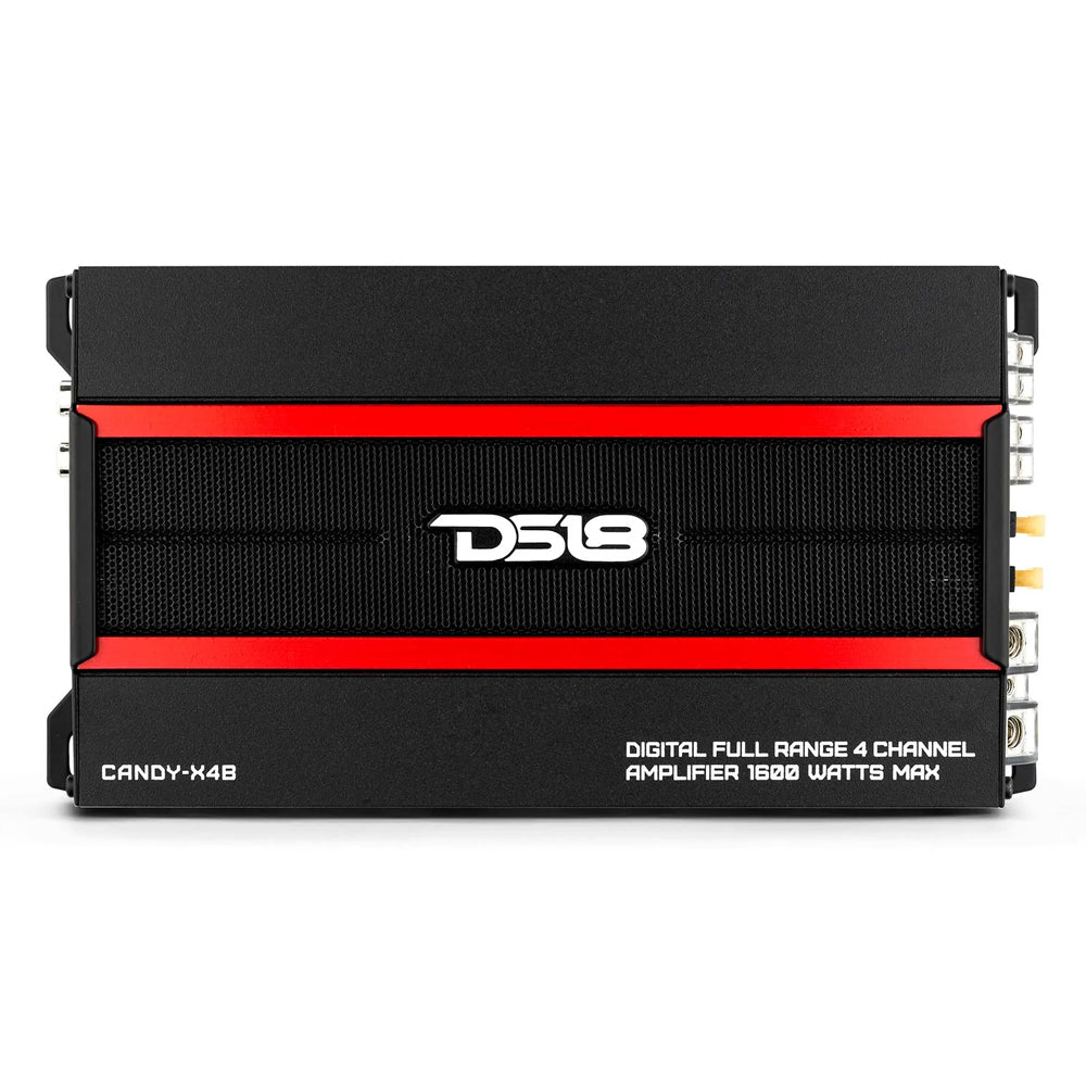 DS18 Audio Candy-X4B 4 Channel Amplifier - 1600W - CANDY-X4B