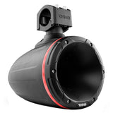 DS18 HYDRO 1.75" Driver Wakeboard Pod Tower Speaker w/Integrated RGB LED Lights - Black - 900W - NXL-XDT/BK