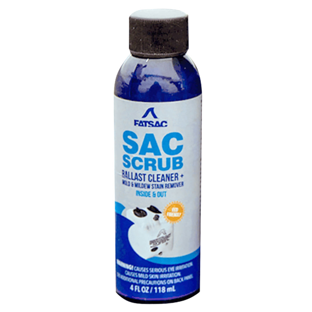 FATSAC Mold & Mildew Prevention Sac Scrub - 4oz Single-Use Bottle - M1081