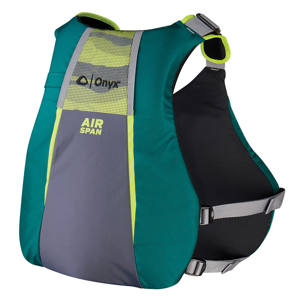 Onyx Airspan Angler Life Jacket - XL/2X - Green - 123200-400-060-23