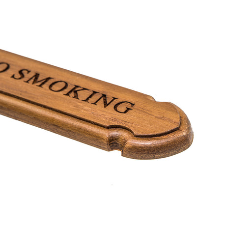 Whitecap Teak "No Smoking" Name Plate - 62672